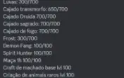 Conta albion 1.03b de fama