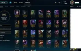 Conta lvl63 Gold V 31 campeões (Com varios junglers)