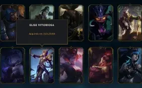 Conta LOL Full Acesso - 144 Champs e 151 Skins - Kayle Juiza