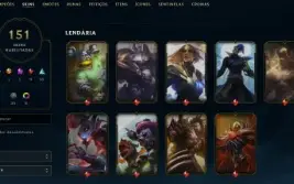 Conta LOL Full Acesso - 144 Champs e 151 Skins - Kayle Juiza