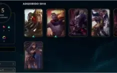 Conta LOL Gold 5/51 Campeões/15 Skins.