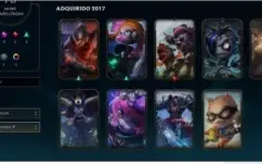 Conta LOL Gold 5/51 Campeões/15 Skins.