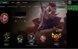 Conta LOL Gold 5/51 Campeões/15 Skins.