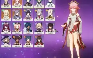 Yae Miko - Prova de Kagura - AR 20