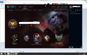 CONTA PLATINA IV LEAGUE OF LEGENDS