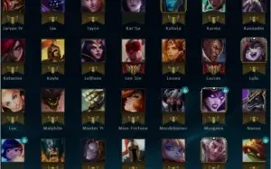 CONTAS PLATINA/OURO/OURO LEAGUE OF LEGENDS