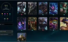 CONTAS PLATINA/OURO/OURO LEAGUE OF LEGENDS