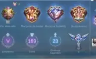 CONTA MOBILE LEGENDS BANG BANG - VALOR A NEGOCIAR