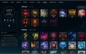 Conta Lol Todos champs