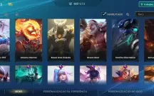 Conta de wildrift 108 skins