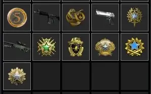 CONTA STEAM 7 ANOS COM MEDALHAS RARAS + PRIME