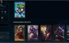 Conta de lol platina 3