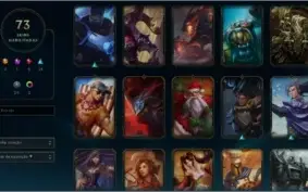 Conta de lol platina 3