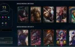 Conta de lol platina 3