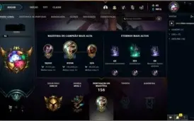 conta platina NV 95 season passada e com o mmr muito bom