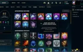 conta platina NV 95 season passada e com o mmr muito bom