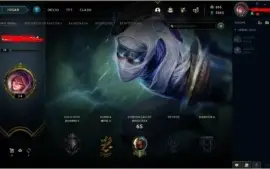 Conta League of Legends com 855 RP's