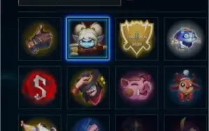 Conta League of Legends com 855 RP's