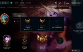 CONTA DE LEAGUE OF LEGENDS