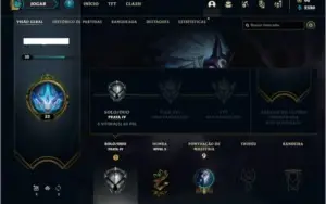 Conta prata 4 com 6 skins e 27 champs