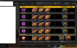 Conta free fire GEMADA DIAMANTE 4 - Mestre S10