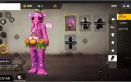 Conta free fire GEMADA DIAMANTE 4 - Mestre S10