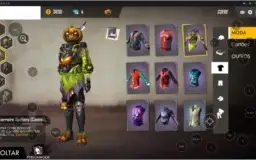 Conta free fire GEMADA DIAMANTE 4 - Mestre S10