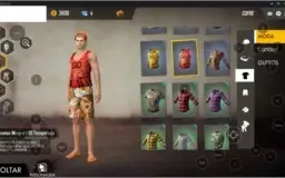 Conta free fire GEMADA DIAMANTE 4 - Mestre S10