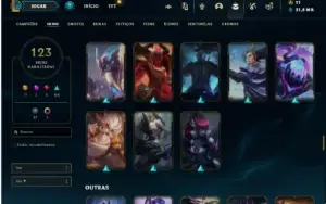 Conta Main Jg/Main Ww/Unranked/Varias Skins