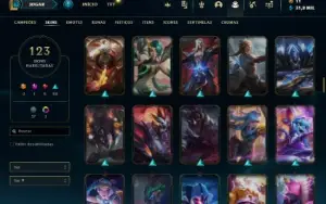 Conta Main Jg/Main Ww/Unranked/Varias Skins