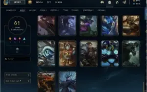 Conta RARA lol 2011 - 61 skins