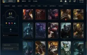 Conta RARA lol 2011 - 61 skins