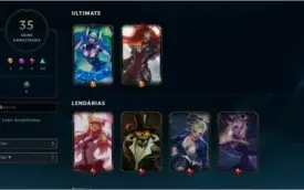 Conta League of Legends Platina IV