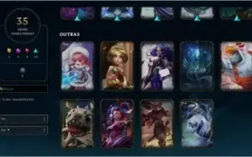 Conta League of Legends Platina IV