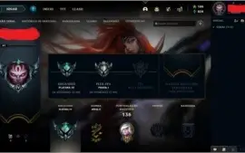 Conta League of Legends Platina IV
