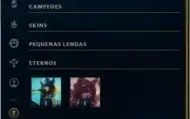 Conta League of Legends Platina IV
