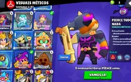 Conta com 4 Skin hipercarga