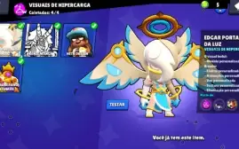 Conta com 4 Skin hipercarga