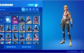 Conta de Fortnite pra sair rapido