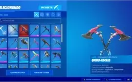 Conta de Fortnite pra sair rapido