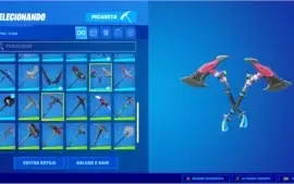 Conta de Fortnite pra sair rapido
