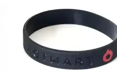 Pulseiras Marketing Digital Silicone Baixo Relevo Idêntica