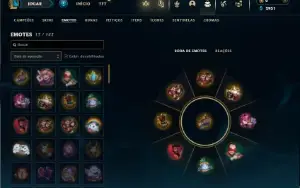 Unranked com 35 Champs e 3 Skins ( UPADA A MÃO )