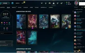 Acc Lol + Valorant - Mesmo Email - Itens Tops!