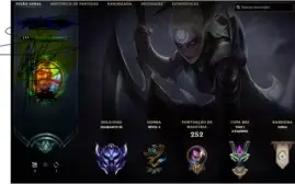 Conta LoL diamante 3 72 campeões 32 skins