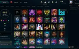 Vendo conta mmr bom, skin pra crlho