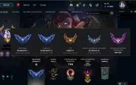 Vendo conta mmr bom, skin pra crlho