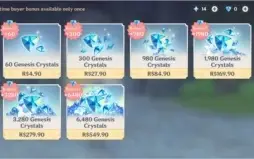 AR 55 RAZOR C6|2X TUMULO+ZHONGLI/ALBEDO/QIQI/ROSARIA E MAIS