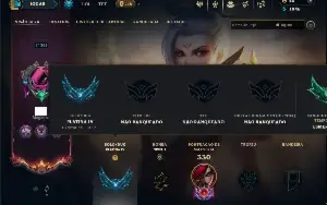 Platina 4 com TODOS os champs e 160 Skins ( JG / MID / ADC )
