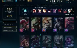 Platina 4 com TODOS os champs e 160 Skins ( JG / MID / ADC )